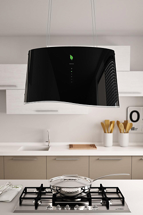 Вытяжка MARE E.ION IS GLASS BLACK Falmec купить в Новосибирске | Всегда в наличии! | Артикул CENI66.E0P6#ZZZN441F | Официальный сайт LEADER-BT