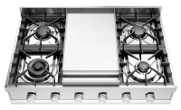 Отдельностоящая газовая варочная поверхность HCP90FD/SS