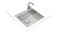 Кухонная мойка FORLINEA RS15 50.40 POLISHED